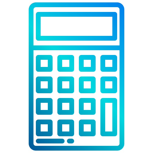 rekenmachine xnimrodx Lineal Gradient icoon