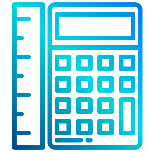 Calculator xnimrodx Lineal Gradient icon