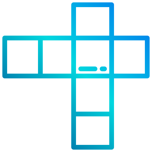 krzyżówka xnimrodx Lineal Gradient ikona