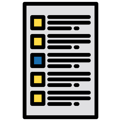 checkliste xnimrodx Lineal Color icon