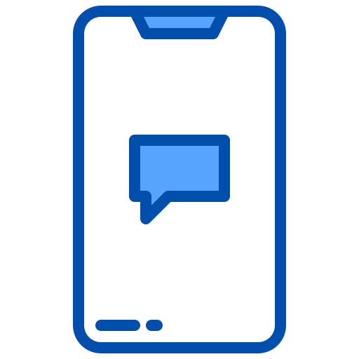 Message xnimrodx Blue icon