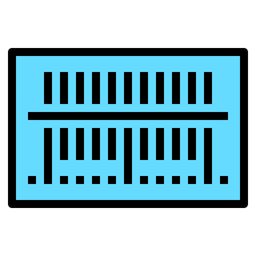 códigos de barras Ultimatearm Lineal Color icono