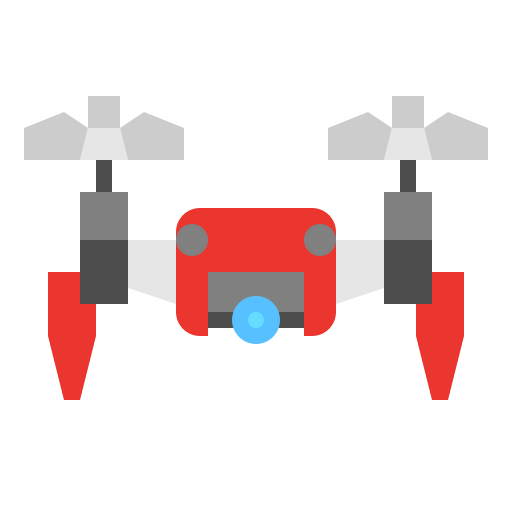 Drone Ultimatearm Flat icon