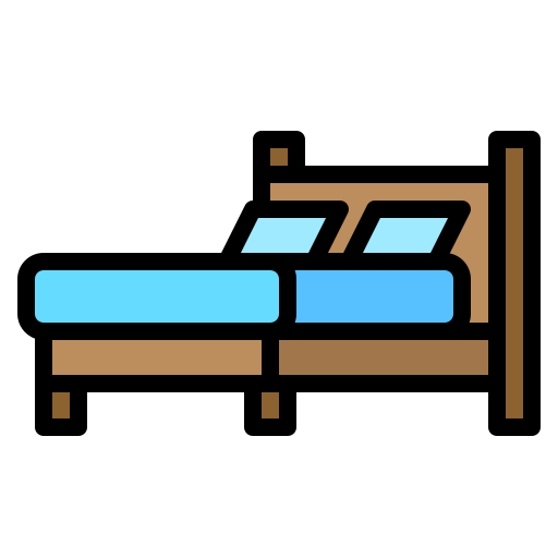 podwójne łóżko Ultimatearm Lineal Color ikona