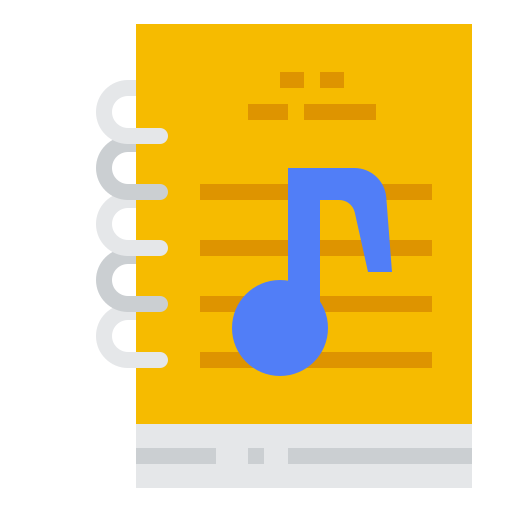 Musical note Ultimatearm Flat icon