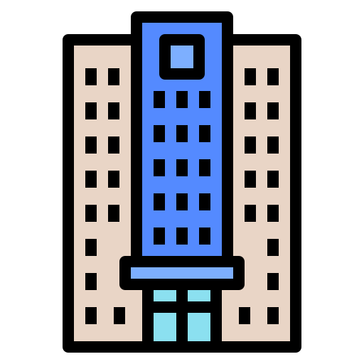 호텔 Ultimatearm Lineal Color icon