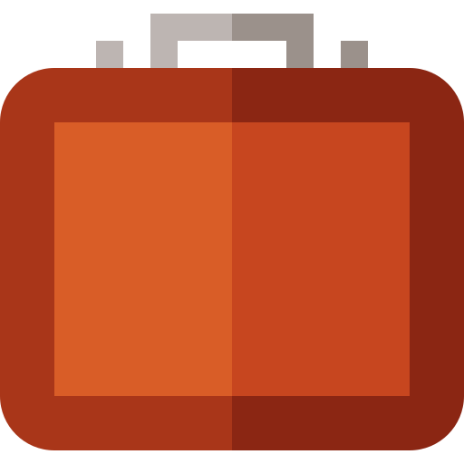 valigia Basic Straight Flat icona