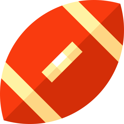 ラグビー Basic Straight Flat icon