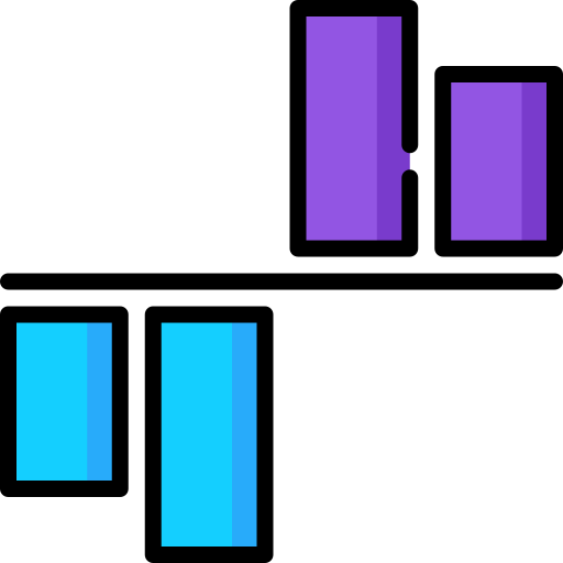 gráfico de barras Special Lineal color Ícone