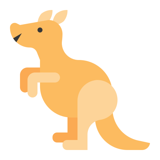 kangur Generic Flat ikona