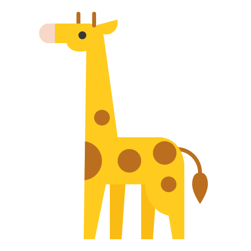 jirafa Generic Flat icono