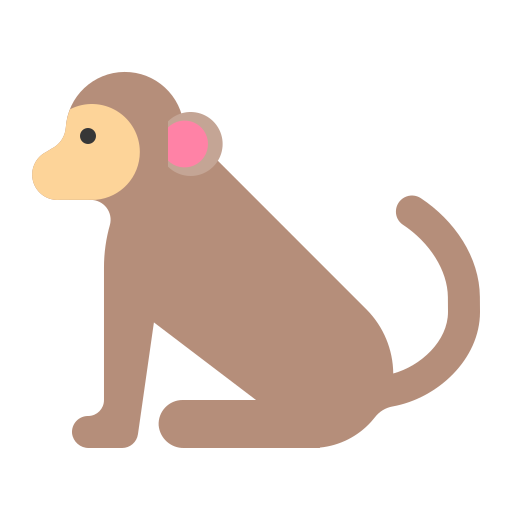 원숭이 Generic Flat icon