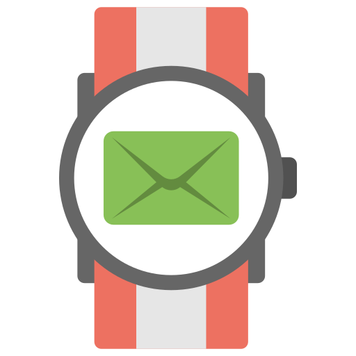 smartwatch Creative Stall Premium Flat icon