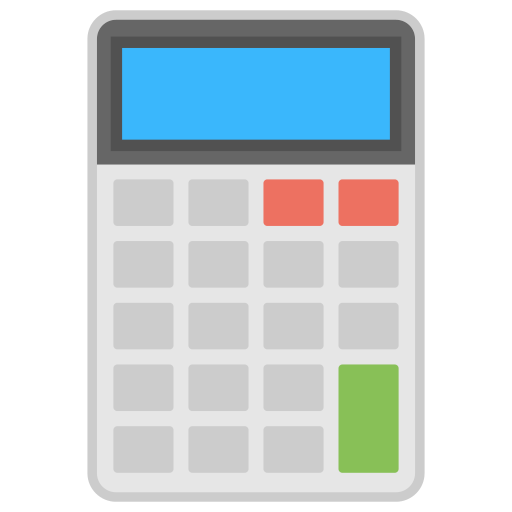 calcolatrice Creative Stall Premium Flat icona