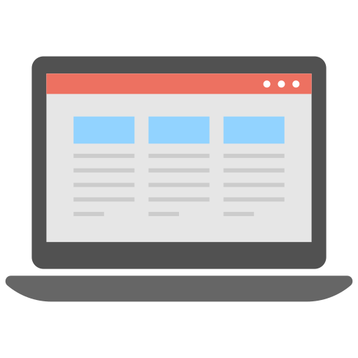 Web design Creative Stall Premium Flat icon