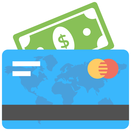 Payment method Creative Stall Premium Flat icon
