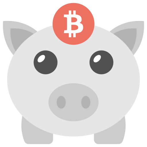 Piggy bank Creative Stall Premium Flat icon