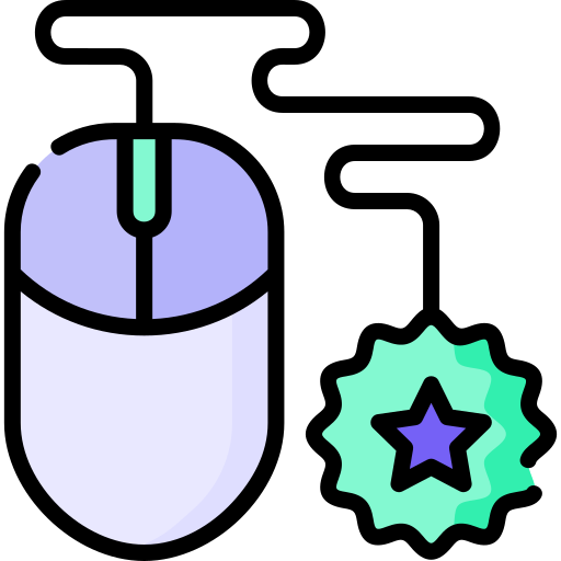 mysz komputerowa Special Lineal color ikona