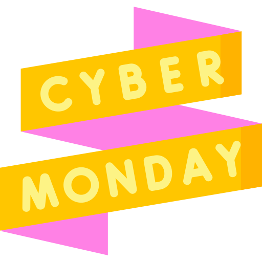 cyber montag Special Flat icon