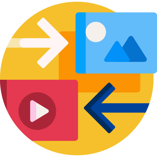 Content Detailed Flat Circular Flat icon