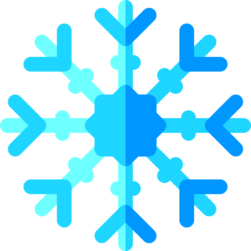 schneeflocke Basic Rounded Flat icon