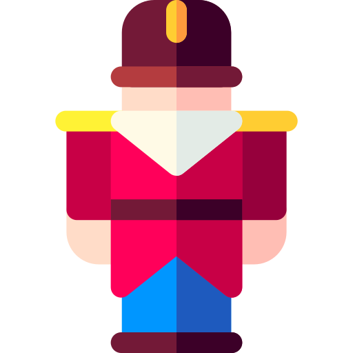 Nutcracker Basic Rounded Flat icon