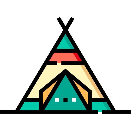 tipi Detailed Straight Lineal color icona