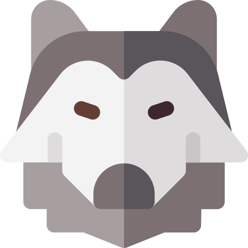 wolf Basic Rounded Flat icoon