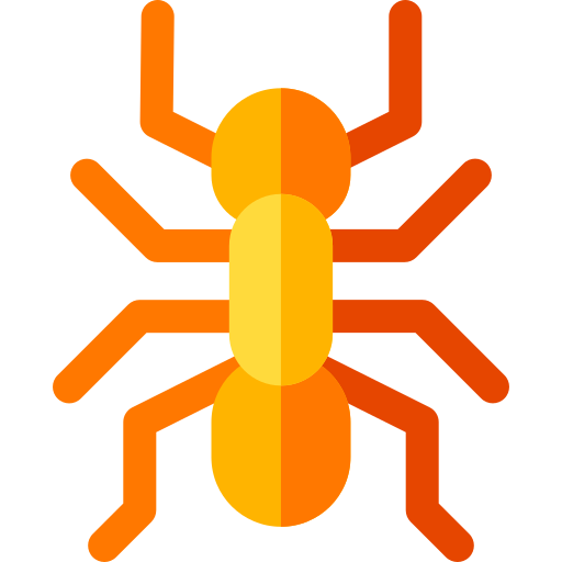 mrówka Basic Rounded Flat ikona