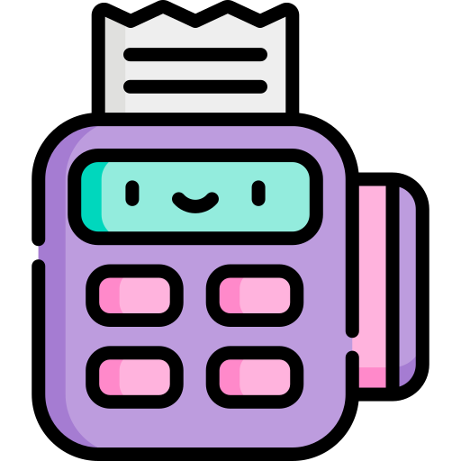 Card payment Kawaii Lineal color icon
