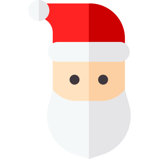 santa Basic Straight Flat icon