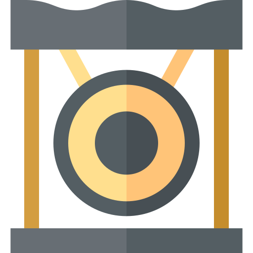 gong Basic Straight Flat ikona