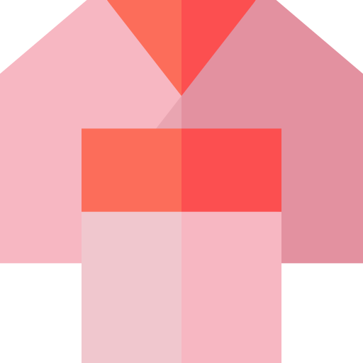 kimono Basic Straight Flat icon