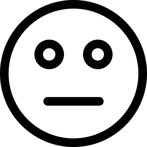 neutralny Basic Rounded Lineal ikona