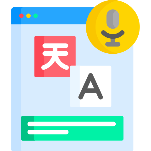 Übersetzer Special Flat icon