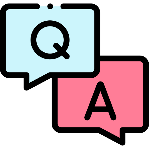 Q&a Detailed Rounded Lineal color icon