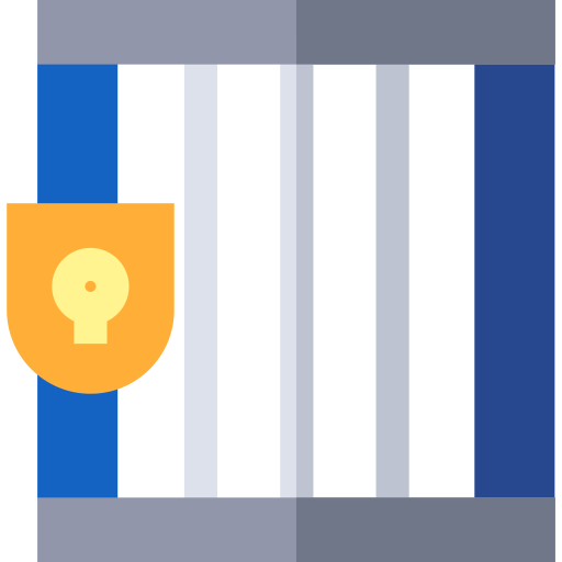 więzienie Basic Straight Flat ikona