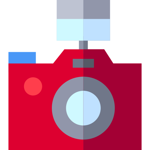 カメラ Basic Straight Flat icon