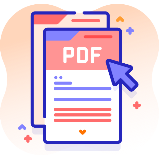 pdf Special Ungravity Lineal color icon