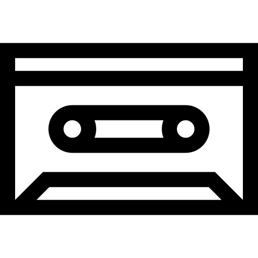 geluidsopname Basic Straight Lineal icoon