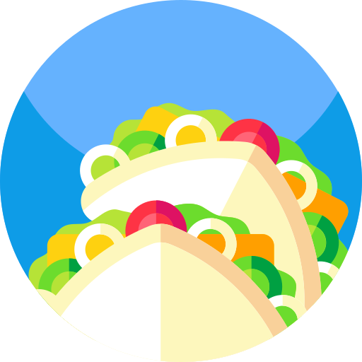 kanapka Geometric Flat Circular Flat ikona