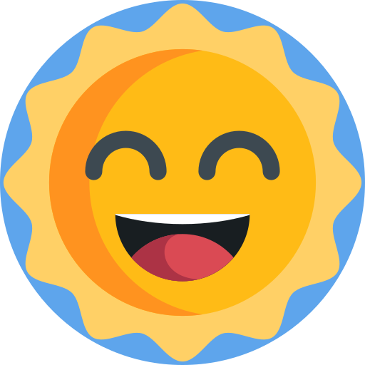 태양 Detailed Flat Circular Flat icon