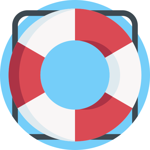 Спасательный круг Detailed Flat Circular Flat иконка