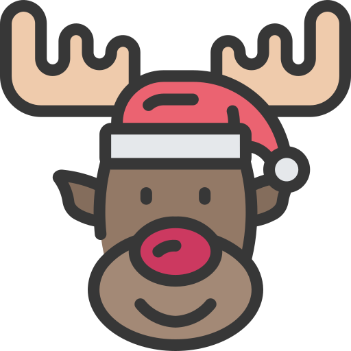 Reindeer Juicy Fish Soft-fill icon