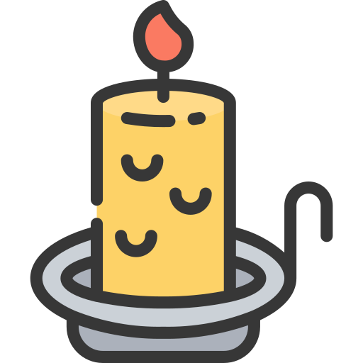 Candle light Juicy Fish Soft-fill icon