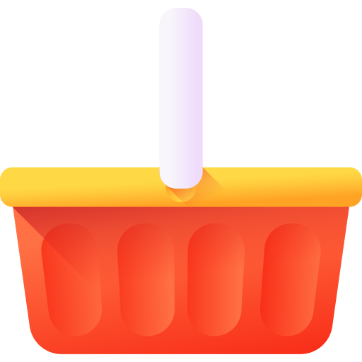 バスケット 3D Color icon