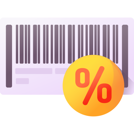 Barcode 3D Color icon