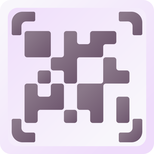 qr-code 3D Color icon