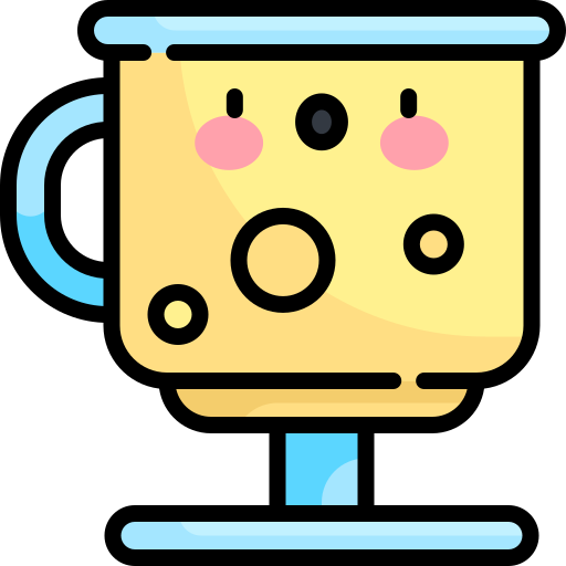 Buttered rum Kawaii Lineal color icon