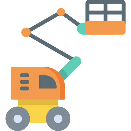 Boom lift Special Flat icon